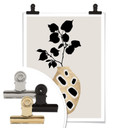 Plakat Kubistika - botaniczna martwa natura