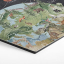 Hexagon Wandbild Sonnensystem mit Planeten und Erde - Ms Tiff - Alu-Dibond