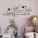 Wallsticker Gib jedem Tag die Chance... 2