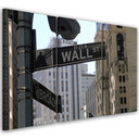 3 stykke lærredstryk, New York Wall Street USA