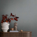 Papel pintado Unit en aspecto lino azul-gris - papel pintado texturado moderno y atemporal