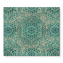Kogeplade Mandala Boho guld-grøn - Bloomery Decor