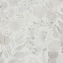 Papel pintado no tejido, papel pintado motivo hoja Secret Garden gris claro