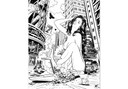 Papier peint photo Drawstore - Desaster Pin Up Plane Crash