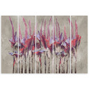 Lærred print 5 dele, planter blomster Simnitło