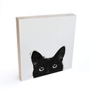 Tableau sur bois à poser - Graves - Are you awake yet - 15x15 cm
