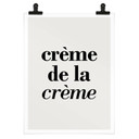Mówiąc Plakat Crème de la crème