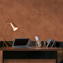 Papier peint intissé SHINY CONCRETE Elle Decoration 4, terracotta