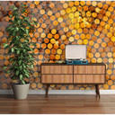 Architects Paper Papier peint photo Atelier 47 Lavillia Orange