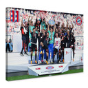 Tableau sur toile FC Bayern Champion d'Allemagne 2023 - 60x40 cm