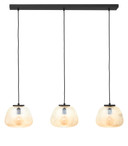 Pendelleuchte Junis, braun, 176 x 105 cm, Metall Pendelleuchte
