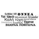 Sticker mural - Bonne Chance Multilingue