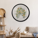 Plakat Frida Floral Studio - Thorax Floral - okrągły