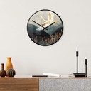 Wanduhr aus Glas - SpaceFrog Designs - Eleganz - Ø 30 cm