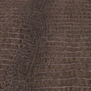 Non-woven tapet i mörkbrunt med krokodil look slående modern och lyxig textur