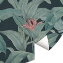 Botanicals Urban Jungle Tropical Leaves Green - Bloomery Decor - Okrągły - Samoprzylepny / nietkany