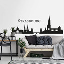 Wandtattoo Skyline Strasbourg
