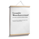 Poster Grammatik - Gesunder Menschenverstand