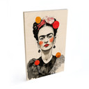 Plakat drewniany Frida Kahlo pop art portret - Jaszke