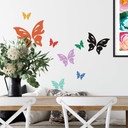Sticker mural - Papillon Floris