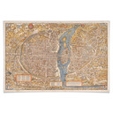 Poster - Carte historique de Paris