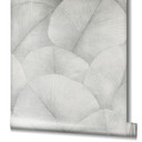 blomstret tapet, non-woven tapet Kumano grå