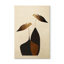 Plakat drewniany Scandinavian Bouquet - Kubistika