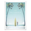 Plakat Rivers - Kalifornia