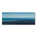 Wandbild Rotko Veil - Blauer Horizont - Sir Edward x Grigory Gladarev - Alu-Dibond Panorama