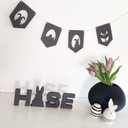 MDF bogstaver - Hase (Hare)