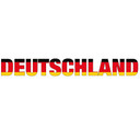 Wandtattoo Deutschland Schriftzug