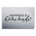Stænkplade - Happiness is homemade - AluDibond