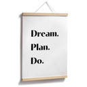 Plakat 1X Studio - Dream Plan Do