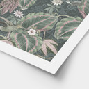 Plakat z kolibrem w tropikalnym lesie - Bloomery Decor