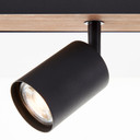 Spotbalken Joris, braun, 60 x 15,3 cm, Metall Spotbalken
