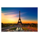 Poster - Tour Eiffel au coucher de soleil