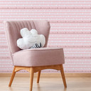Tapet med mønster eventyr - pink