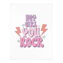 Plakat Hey girl you rock