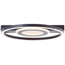 Deckenleuchte Leopold, schwarz, 5 x 37 cm, Metall Moderne Deckenleuchte, dimmbar