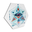Hexagon - Alu-Dibond - Kvilis - Blue Prism