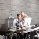 Fotobehang Papierbehang Beton