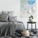 Wallprint PAN AM - Flamingobucht