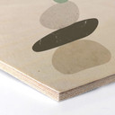 Hexagone - Placage bois de bouleau - Nouveauprints - Pebbles 3