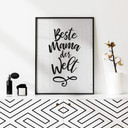 Poster Beste Mama der Welt