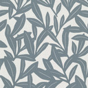 Tapeta z włókniny z motywem kwiatowym La Terrasse niebieska, kremowa