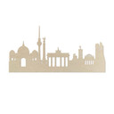 Okleina drewniana z topoli artystycznej - Skyline Berlin