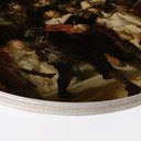 Obraz drewniany Rembrandt - Straż nocna - okrągły