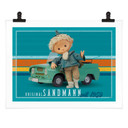 Plakat Unser Sandmännchen - Sandman z Trabi - Plakat dla dzieci