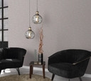 Vliestapete Struktur Modern, Shabby Chic, Designerwelten in Taupe 