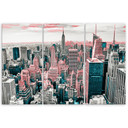 3 stykke lærredstryk, New York City Skyline USA